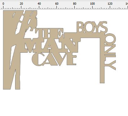 the man cave boys only  150 x 100 min buy 3